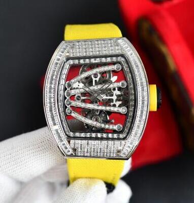 Richard Mille RM 59-01 FULL DIAMOND BAGUETTE TOURBILLION Replica Watch